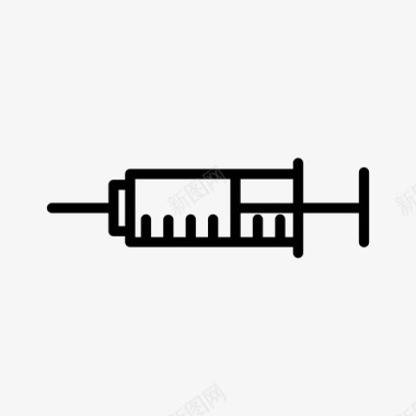 免疫学免疫注射图标图标