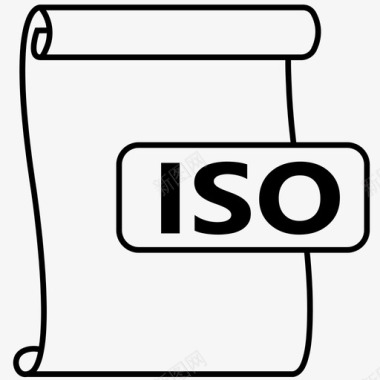 iso光盘映像文件图标图标