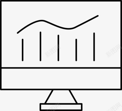 辅助图形监视器业务计算机图标图标