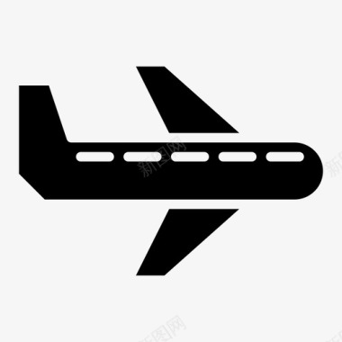 飞机飞行旅游图标图标