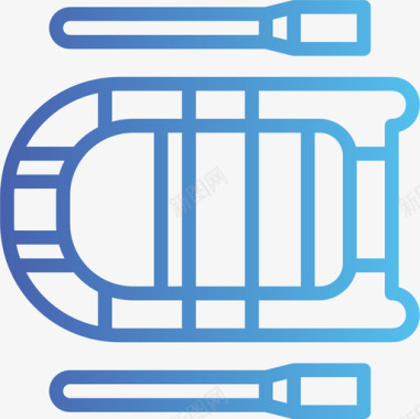 钓鱼图标充气船钓鱼21坡度图标图标