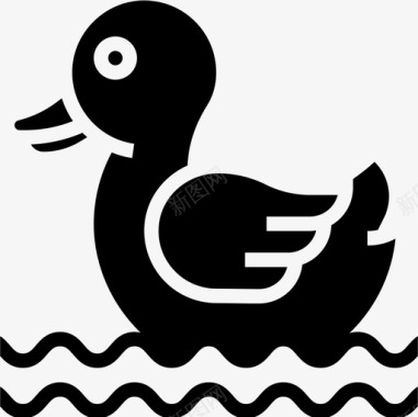 鸭鸭养殖48雕文图标图标
