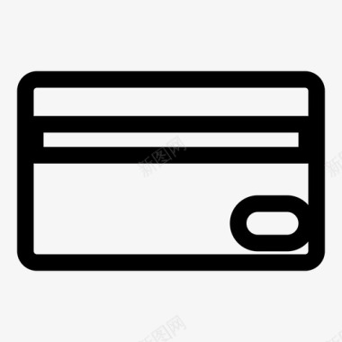 信用卡银行卡商务卡图标图标