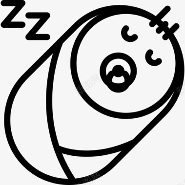 新生儿家庭直系亲属图标图标