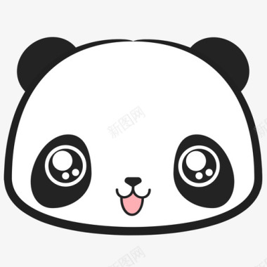 熊猫熊猫头像图标