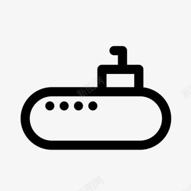 潜艇深海海军图标图标