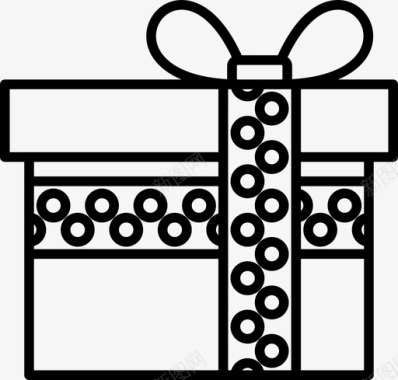 漂亮的礼物盒子礼物盒子礼盒图标图标