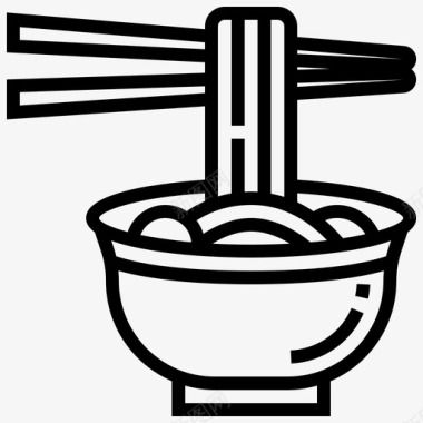 面条面条中餐食品图标图标