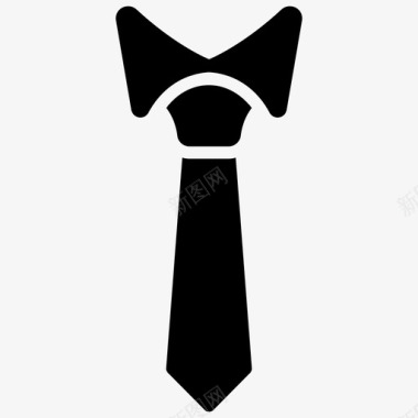 领带正式领带男装图标图标