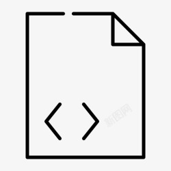 分页代码页代码编码文档图标高清图片