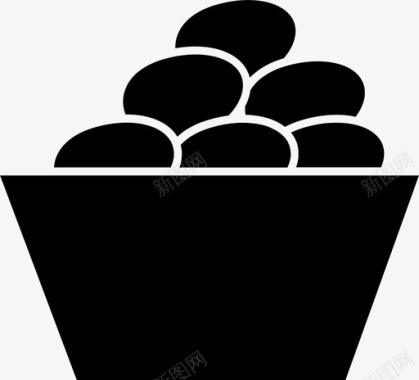 食物桶饭图标图标