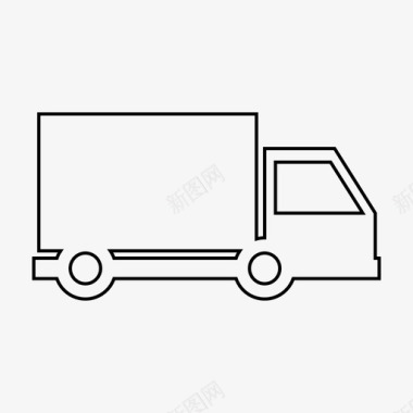 货车卡米昂卡车图标图标