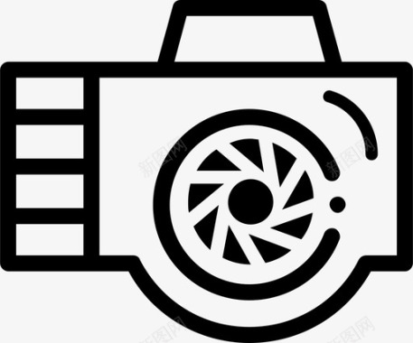 相机数码相机镜头相机图标图标