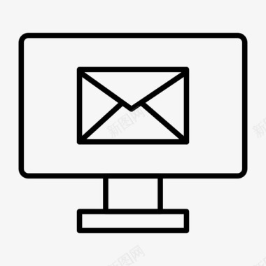 电子邮件传递发送电子邮件未读邮件图标图标