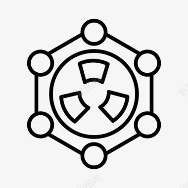 小小科学家核科学实验室物理学图标图标