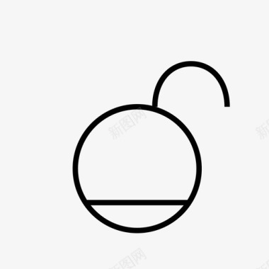 公共标识安全锁挂锁保险箱图标图标