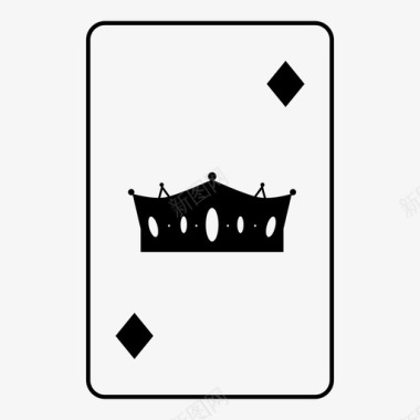 520卡片钻石女王卡片套装图标图标