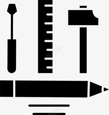 螺丝刀维修工具锤子钥匙天平图标图标