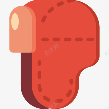 冬季帽子帽子3平顶图标图标