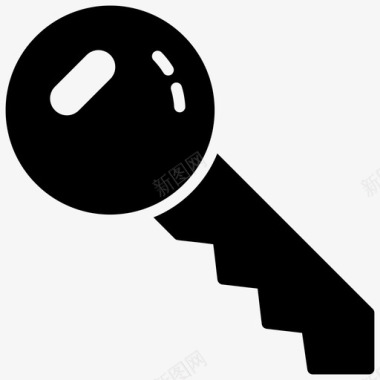 钥匙门禁钥匙钥匙链图标图标