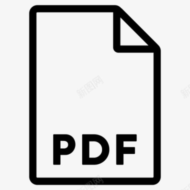 PDF文件格式pdf格式扩展名文件扩展名图标图标