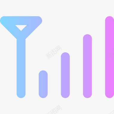 边框9Wifi触点9渐变图标图标