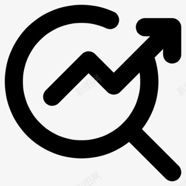 排名搜索引擎优化分析营销图标图标