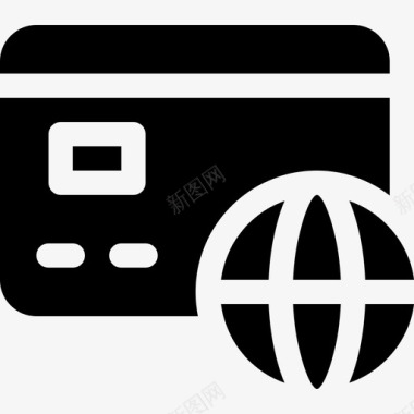 信用卡电子商务100已充值图标图标