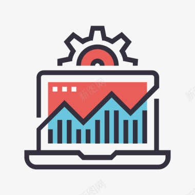 简约详情页背景系统监视 system monitoring图标