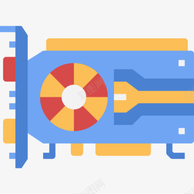 计算机鼠标Gpu计算机32扁平图标图标