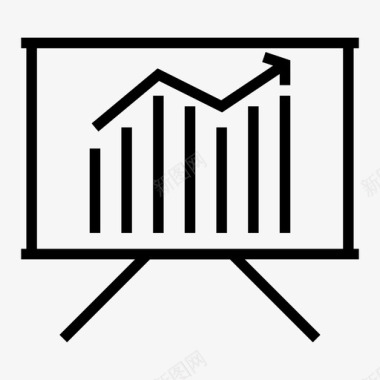 科技图表矢量图表演示业务图表图标图标