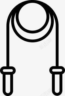 跳绳图标图标