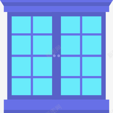 窗户内部5平面图标图标