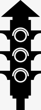 红绿灯道路交通图标图标