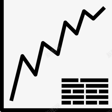 折线图图表7线性图图标图标