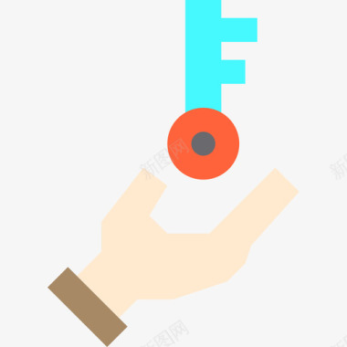 钥匙配对钥匙研究思路平面图标图标