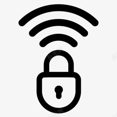 icon物权保护wifi安全保护网络安全图标图标