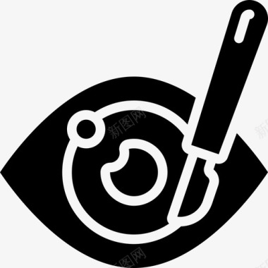 眼睛眼科手术眼睛医疗保健图标图标