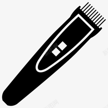 电动修剪机剃须机电动理发机图标图标