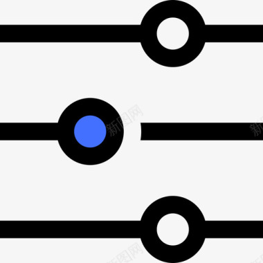 矢量创意数字8设置创意8蓝色图标图标
