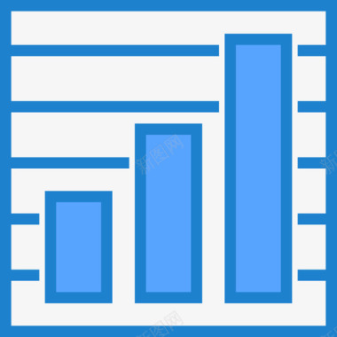 司法图表蓝色增加图表3蓝色图标图标