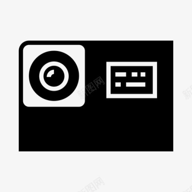 照相机胶卷镜头图标图标