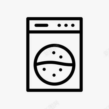 茶布洗衣图标图标