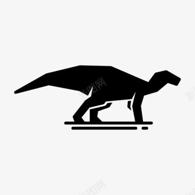 禽龙恐龙最佳恐龙雕文图标图标