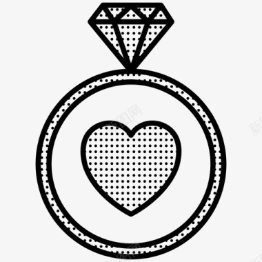 珠宝设计png免扣戒指宝石珠宝图标图标