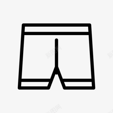 刻痕布料购物图标图标