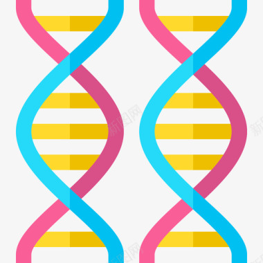 工程报价基因组生物工程2扁平图标图标