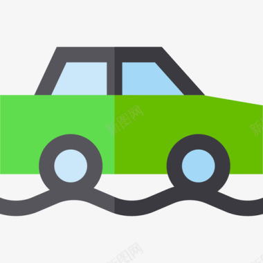 汽车存放标志汽车交通和驾驶5平坦图标图标