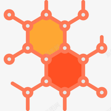 生物分子科学分子科学93扁平图标图标
