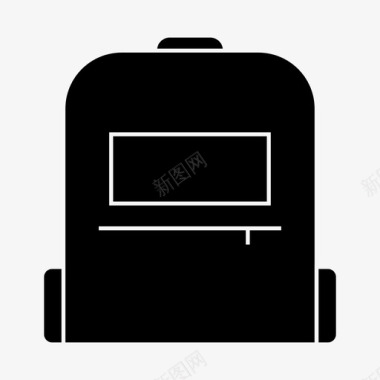 背包书包书包学校图标图标
